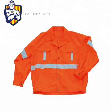 HI Vis Safety Reflective Winterjacke Langarm Sicherheitshemden